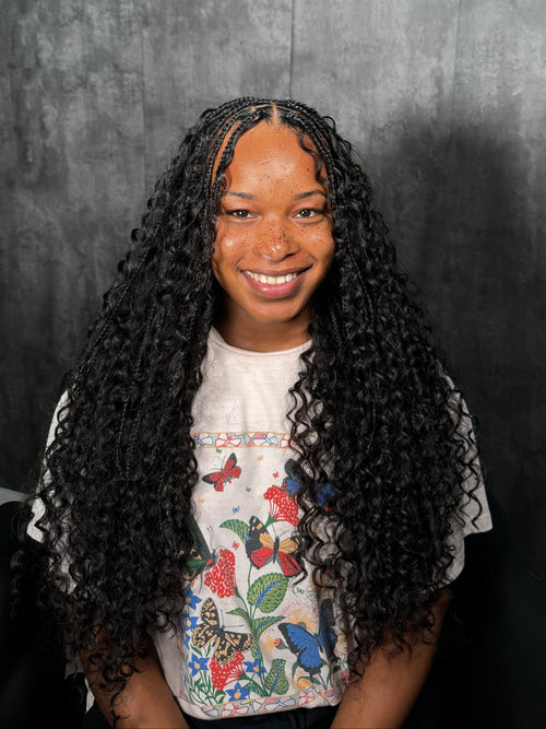 Deep Wave Human Bulk Hair