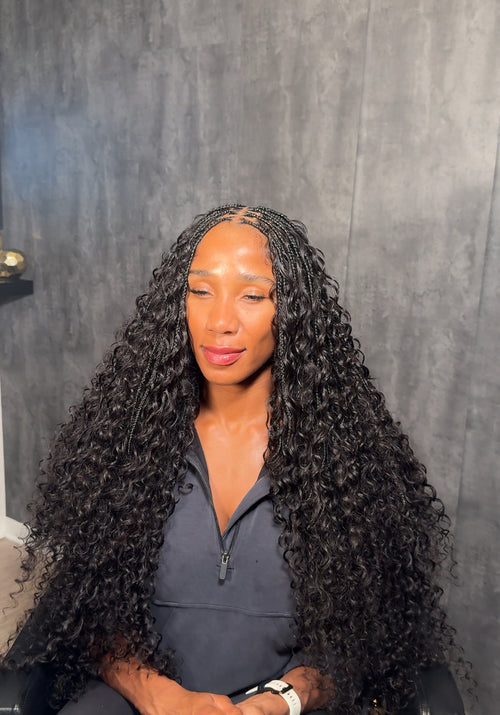 Italian Curly Human Bulk Hair